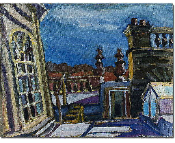 Naomi Alexander: 'Rooftops' (Chatsworth House)